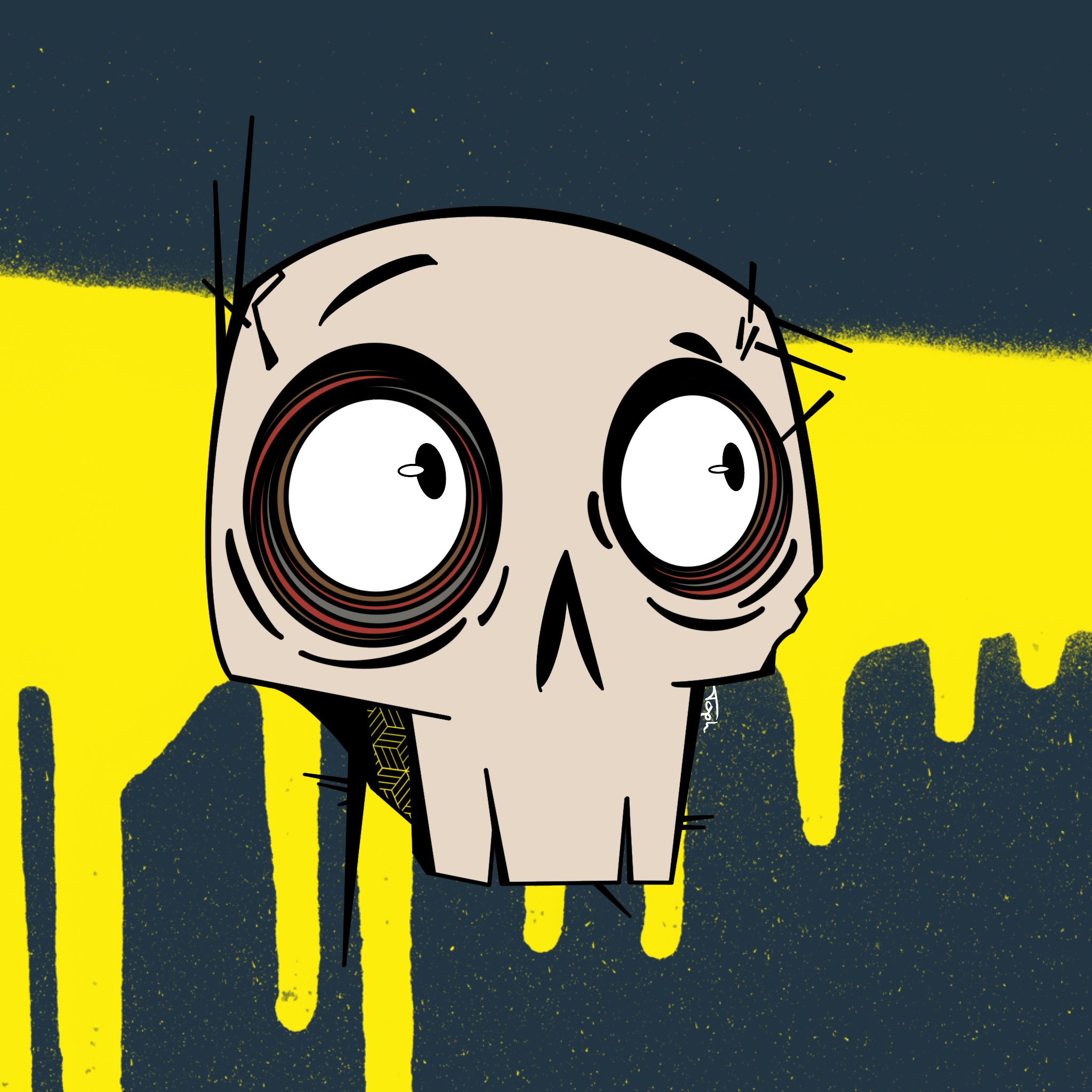 Dead tired skulls 2